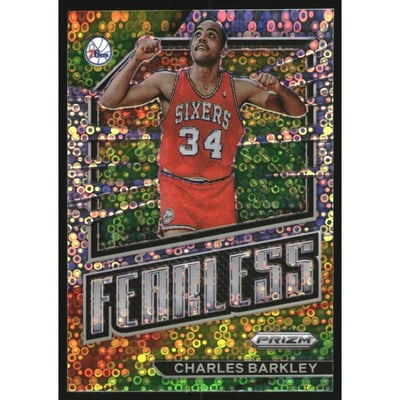 2022-23 Panini Prizm Fearless Prizms Fast Break #2 Charles Barkley