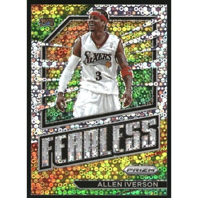 2022-23 Panini Prizm Fearless Prizms Fast Break #3 Allen Iverson
