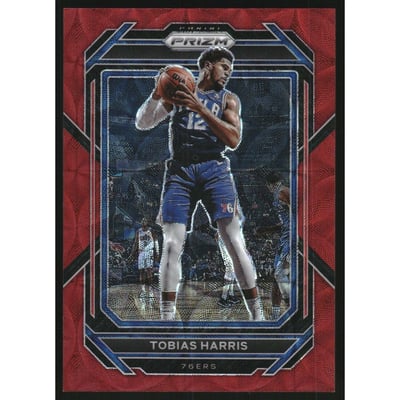 2022-23 Panini Prizm Prizms Choice Red #31 Tobias Harris