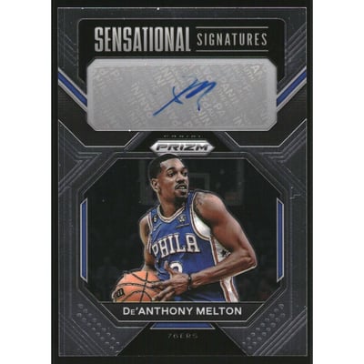2022-23 Panini Prizm Sensational Signatures #19 De'Anthony Melton