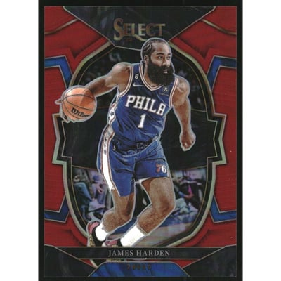 2022-23 Select Prizms Red #25 James Harden