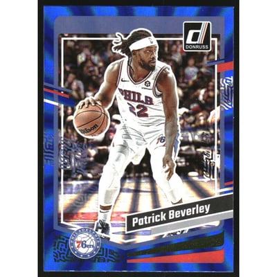 2023-24 Donruss Holo Blue Laser #74 Patrick Beverley