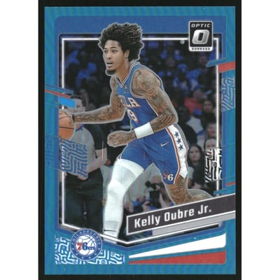 2023-24 Donruss Optic Aqua #62 Kelly Oubre Jr.