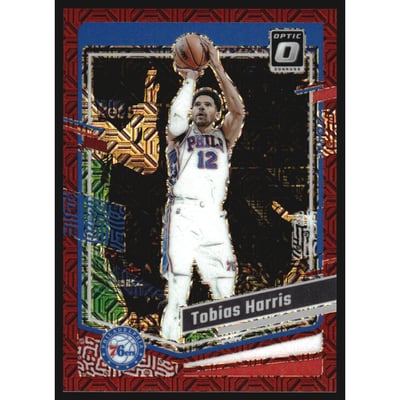 2023-24 Donruss Optic Choice Red #136 Tobias Harris