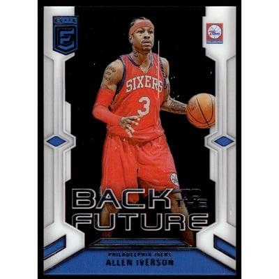 2023-24 Elite Back to the Future #4 Allen Iverson