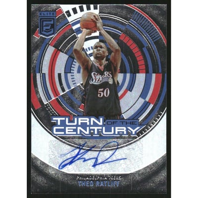 2023-24 Elite Turn of the Century Signatures #38 Theo Ratliff