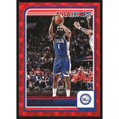2023-24 Hoops Hyper Red #119 James Harden