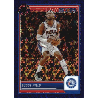 2023-24 Hoops Premium Stock Blue Disco Prizm #188 Buddy Hield
