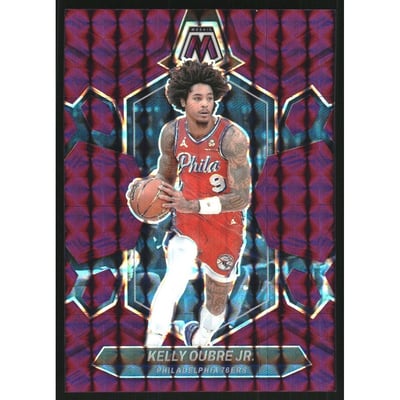 2023-24 Panini Mosaic Mosaic Purple #58 Kelly Oubre Jr.