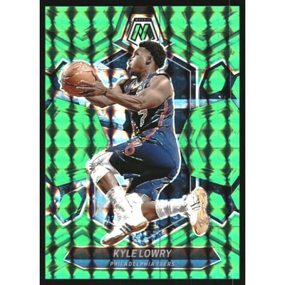 2023-24 Panini Mosaic Mosaic Teal #161 Kyle Lowry