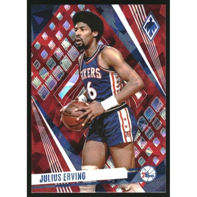 2023-24 Panini Phoenix Red Ice #244 Julius Erving