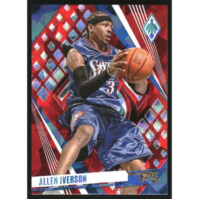 2023-24 Panini Phoenix Red Ice #8 Allen Iverson