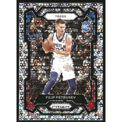 2023-24 Panini Prizm Prizms Fast Break #282 Filip Petrusev