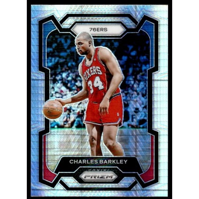 2023-24 Panini Prizm Prizms Hyper #180 Charles Barkley