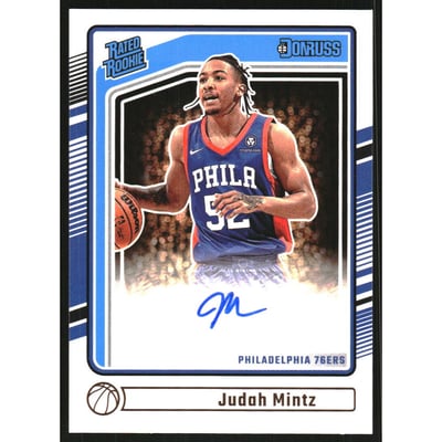 2024-25 Donruss #289 Judah Mintz RR AU RC