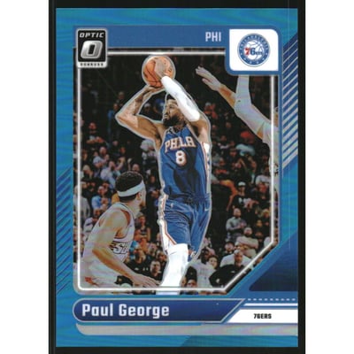 2024-25 Donruss Optic Aqua #110 Paul George