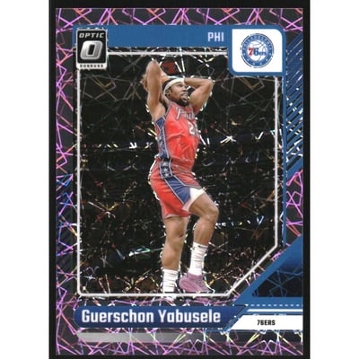 2024-25 Donruss Optic Pink Velocity #168 Guerschon Yabusele