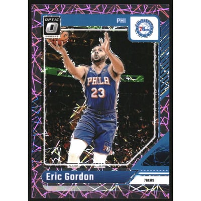 2024-25 Donruss Optic Pink Velocity #189 Eric Gordon