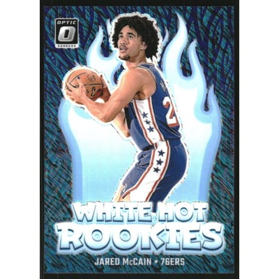 2024-25 Donruss Optic White Hot Rookies Purple Shimmer #2 Jared McCain