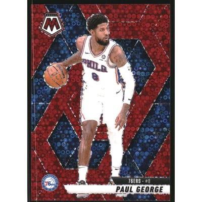 2024-25 Panini Mosaic Mosaic Fast Break Red #14 Paul George