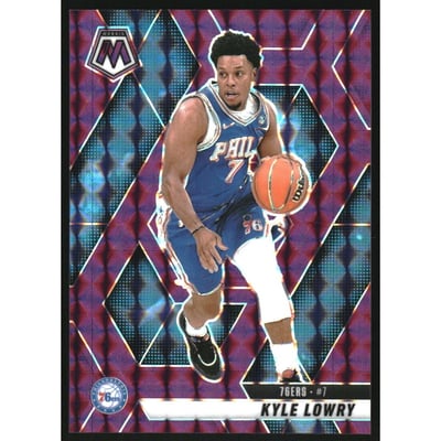 2024-25 Panini Mosaic Mosaic Purple #104 Kyle Lowry