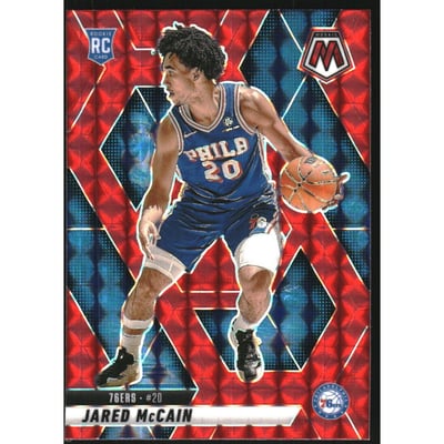2024-25 Panini Mosaic Mosaic Red #228 Jared McCain