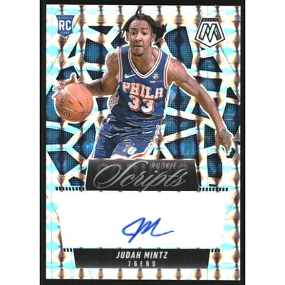 2024-25 Panini Mosaic Rookie Scripts #4 Judah Mintz