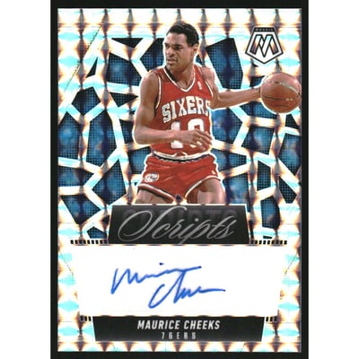 2024-25 Panini Mosaic Scripts #83 Maurice Cheeks