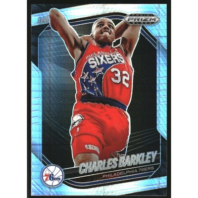 2024-25 Panini Prizm Black Prizms Hyper #260 Charles Barkley LGD