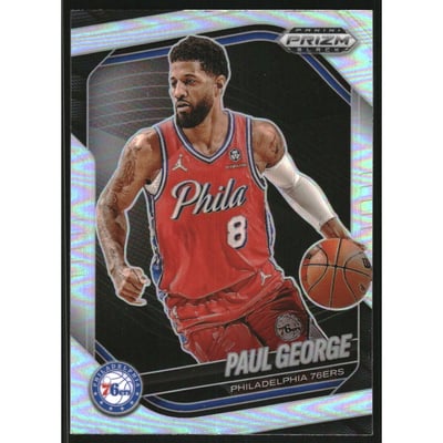 2024-25 Panini Prizm Black Prizms Silver #110 Paul George
