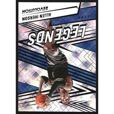 2024-25 Panini Revolution Cosmic #163 Allen Iverson LGD