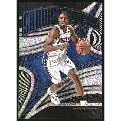 2024-25 Panini Revolution Showstoppers Neutron #21 Tyrese Maxey