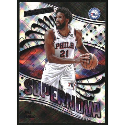 2024-25 Panini Revolution Supernova Cosmic #15 Joel Embiid