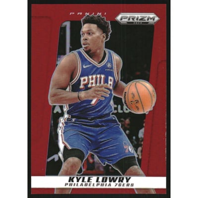 2024-25 Prizm Deca Prizms Red #157 Kyle Lowry