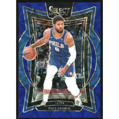 2024-25 Select Blue Scope Prizms #37 Paul George