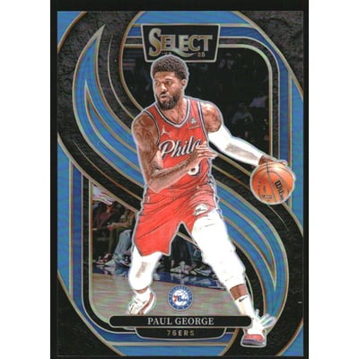 2024-25 Select Light Blue Prizms #159 Paul George