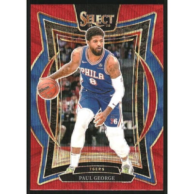 2024-25 Select Red Wave Prizms #37 Paul George