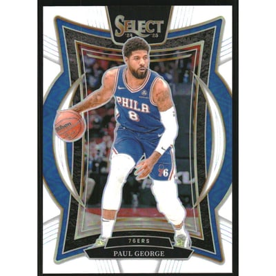 2024-25 Select White Prizms #37 Paul George