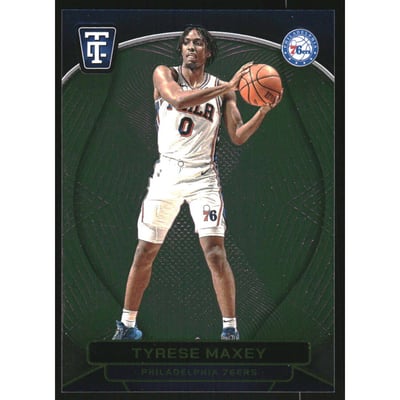 2024-25 Totally Certified Mirror Pink #72 Tyrese Maxey