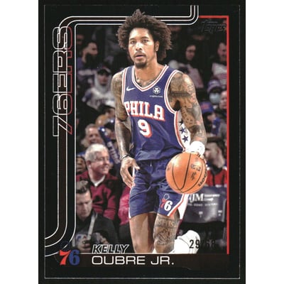 2025-26 Topps Black #27 Kelly Oubre Jr.