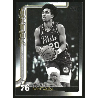 2025-26 Topps Blackout #24 Jared McCain