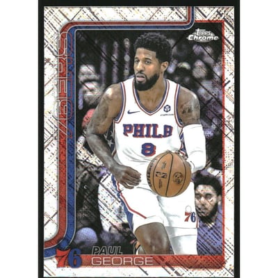 2025-26 Topps Chrome Skylight Refractors #171 Paul George