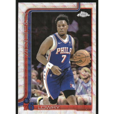 2025-26 Topps Chrome Wave Refractors #152 Kyle Lowry