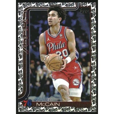 2025-26 Topps Foil Pattern #24 Jared McCain