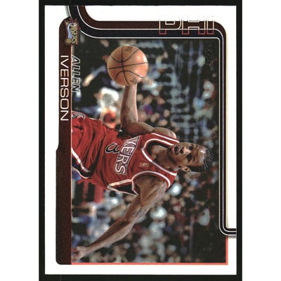 2025-26 Topps Rainbow Foilboard #253 Allen Iverson