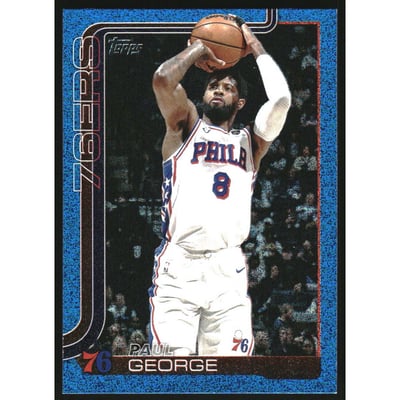 2025-26 Topps Sandglitter Blue #23 Paul George