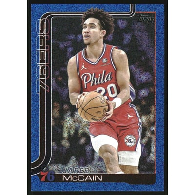 2025-26 Topps Sandglitter Blue #24 Jared McCain