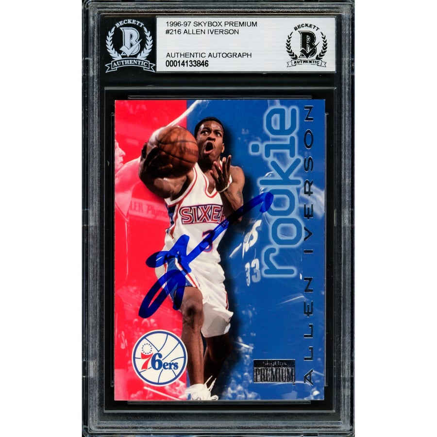 Volleyball Rookie Card Allen Iverson Rookie Card