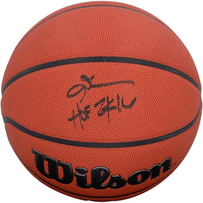 Allen Iverson Philadelphia 76ers Autographed Fanatics Authentic Wilson Authentic Series Indoor/Outdoor Basketball with "HOF 2K16" Inscription