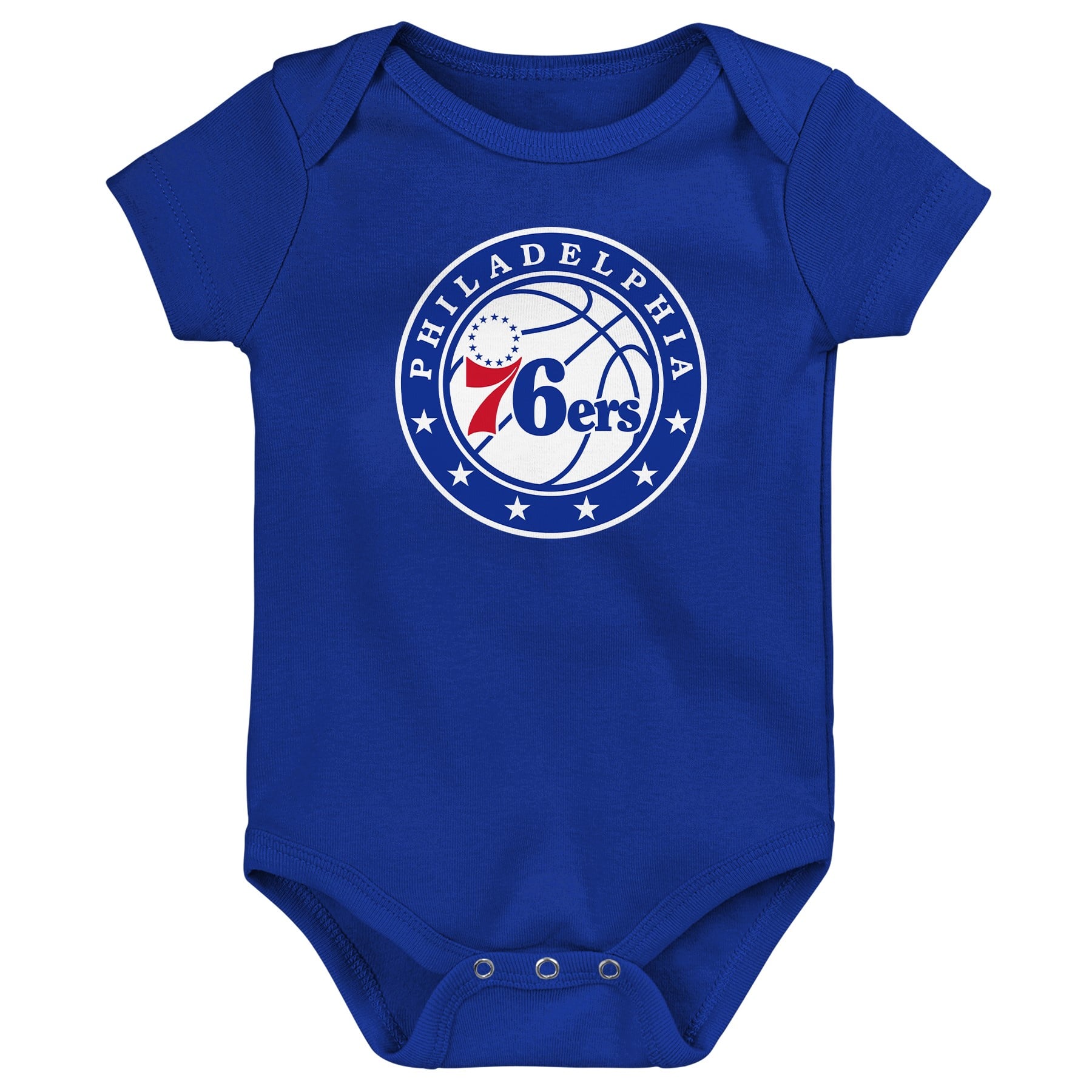 Infant Outerstuff LeBron James Royal Philadelphia 76ers Icon Name & Number Bodysuit